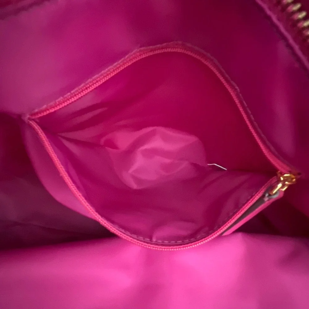 Marc Jacobs NWOT Wingman Nylon Tote in Pink w/Gold Hardware.